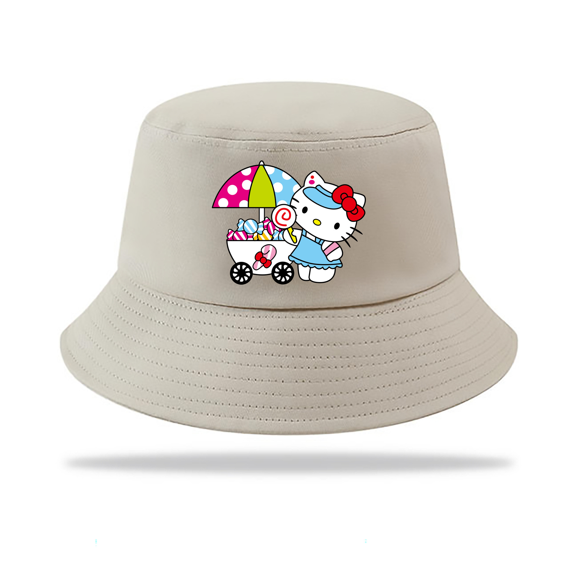 （画像用） Hello Kitty ハローキティ アウトドア日除けバケットハット